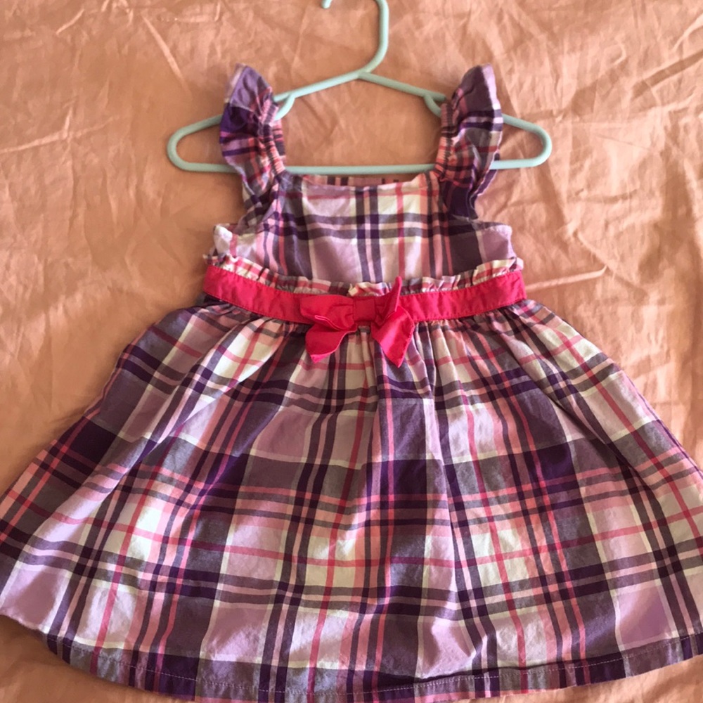 Gorgeous plaid dress for toddler girls